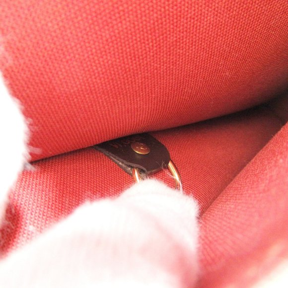 LOUIS VUITTON Portobello Shoulder Bag Damier Ebene Canvas Used Unisex LV - Picture 10 of 11